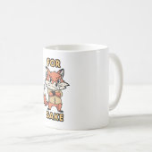 oh für Sake Kaffeetasse (VorderseiteRechts)