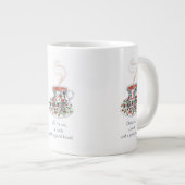 Oh für Tee, ein Buch und ein gutes Buch! - Teeslog Jumbo-Tasse (Vorderseite Rechts)