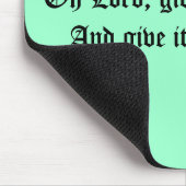 Oh geben Lord, mir Geduld… und geben ihm zu mir n… Mousepad (Ecke)