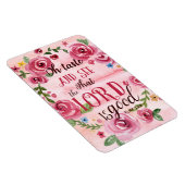 Oh Geschmack und sehen, dass der Herr ist gut Psal Magnet (Rechte Seite)