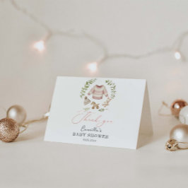 Oh Girl Boho Kinderzimmer Girl Vintag Dankeskarte