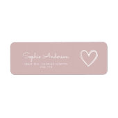 Oh Girl Minimalistisch Baby Dusche (Vorne)