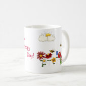 Oh glücklicher Tag Becher Kaffeetasse (VorderseiteRechts)