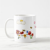 Oh glücklicher Tag Becher Kaffeetasse (Links)