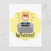Oh, glücklicher Toast! Postkarte (Vorderseite)