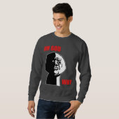 Oh Gott warum Typ-Raserei-Gesicht Meme Sweatshirt (Vorne ganz)