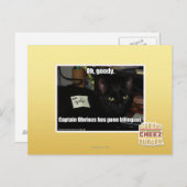 Oh, gute Sachen Postkarte (Vorne/Hinten)