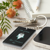 Oh, hallo... Der freundliche Candle-Geist-Schlüsse Schlüsselanhänger (Vorderseite rechts)