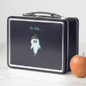 Oh, hallo... Der freundliche KerzenGeist Metall Brotdose (Beispiel)