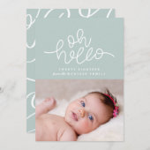 Oh hallo Drehbuch neue Jahre Foto (Vorne/Hinten)