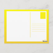 oh hallo Frühlingssonne Postkarte (Rückseite)