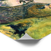 Oh, Hallo, überraschendes Sea Turtle Poster drucke (Ecke)