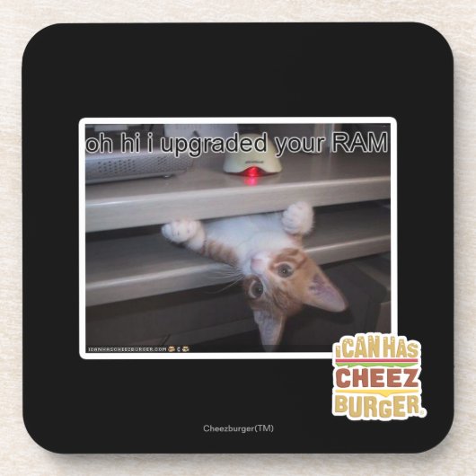 oh hallo verbesserte ich Ihr RAM Getränkeuntersetzer (Vorderseite)