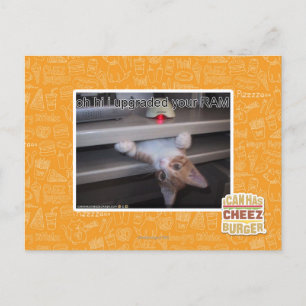 oh hallo verbesserte ich Ihr RAM Postkarte