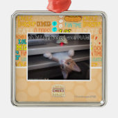 oh hallo verbesserte ich Ihr RAM Silbernes Ornament (Vorne)