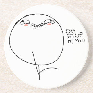 Oh Halt es, Sie - Getränk-Prämien-Untersetzer Getränkeuntersetzer