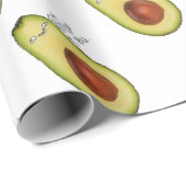 Oh Halt es Sie - Meme Avocado Geschenkpapier (Rolleneckpunkt)