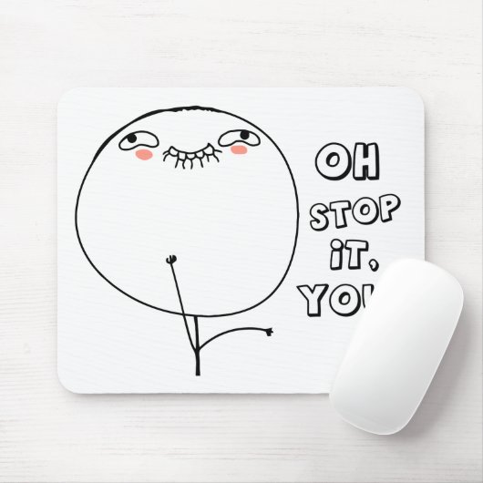 Oh Halt es Sie. - meme Mousepad (Mit Mouse)