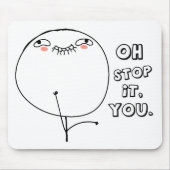 Oh Halt es Sie. - meme Mousepad (Vorne)