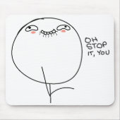 Oh Halt es, Sie - Mousepad (Vorne)