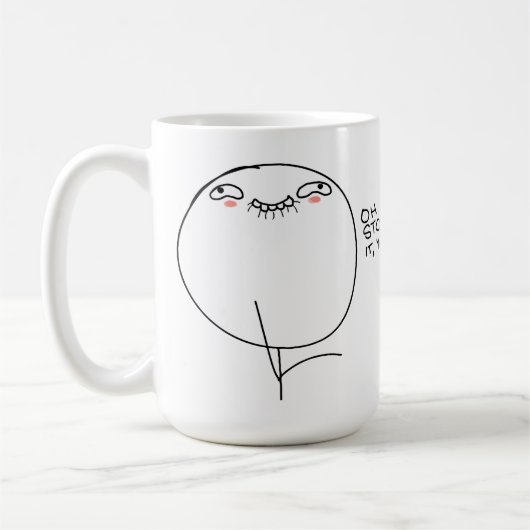 Oh Halt es, Sie - Tasse (Links)