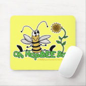 Oh HapBee Day Mousepad (Mit Mouse)