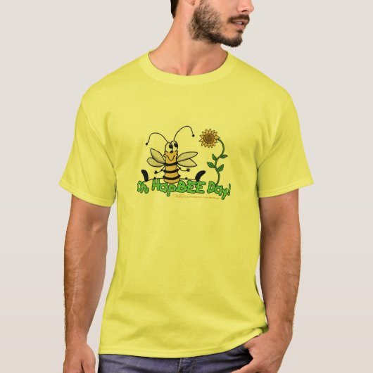Oh HapBee Day T-Shirt (Vorderseite)