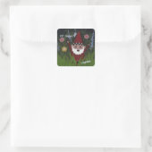 Oh Happy Day Gnome Sticker (Tasche)