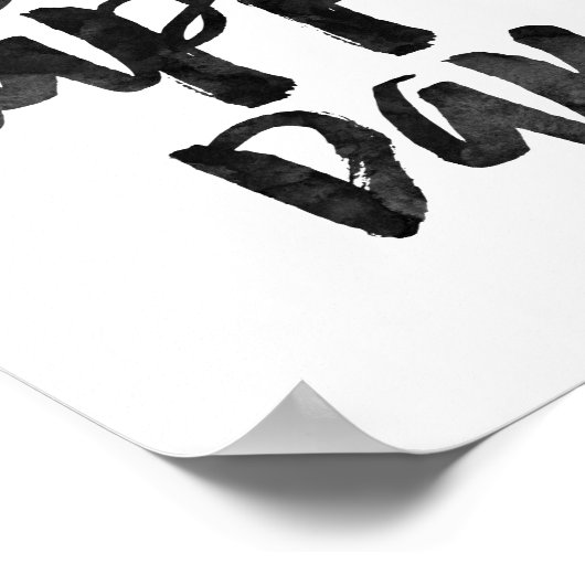 Oh Happy Day Poster (Ecke)