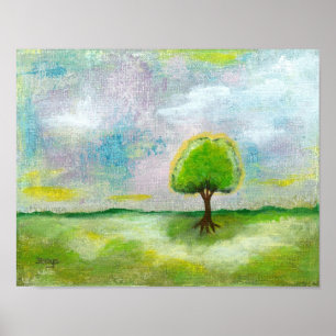 Oh Happy Day Print Poster From Original Painting