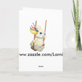 Oh Happy Day Vielen Dank Grußkarte Dankeskarte (Rückseite)