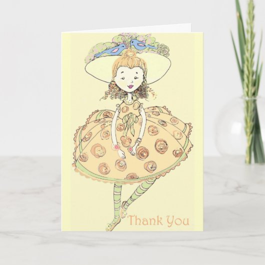 Oh Happy Day Vielen Dank Grußkarte Dankeskarte (Vorderseite)