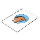 Oh Hayyy Funny Horse Pub Notizblock (Linke Seite)