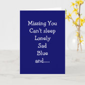 OH HECK - ICH BRAUCHE EINE KISSE VERMISST IHNEN KARTE (Gelbe Blume)