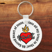 Oh heilig Herz von Jesus.... Schlüsselanhänger (Vorderseite)