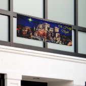 Oh, heilige Nacht Banner (Äußeres Gebäude)