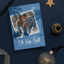 Oh Heilige Nacht Foto Weihnachtskarte
