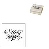 Oh, heilige Nacht Gummistempel (Stempel)