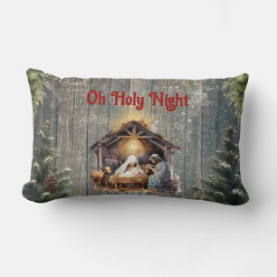 Oh, heilige Nacht Lumbalkissen Lendenkissen