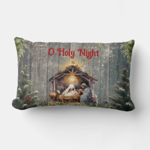 Oh, heilige Nacht Lumbalkissen Lendenkissen