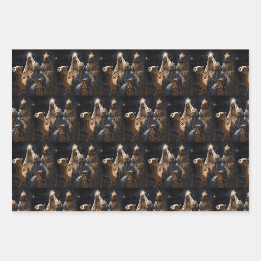 Oh, heilige Nacht! Oh Night Devine Geschenkpapier Set (Vorderseite)