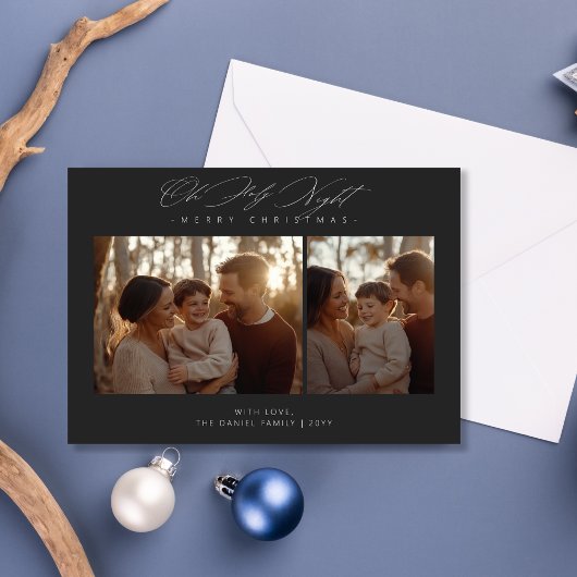 Oh Heilige Nacht Weihnachten Religiöse 2 Foto Deep