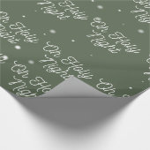 Oh, heilige Nacht - Wrapping Paper Geschenkpapier (Ecke)