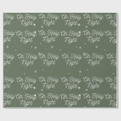 Oh, heilige Nacht - Wrapping Paper Geschenkpapier (Flach)