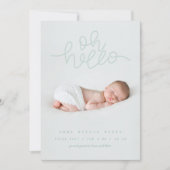 OH HELLO ANKÜNDIGUNG (Vorderseite)