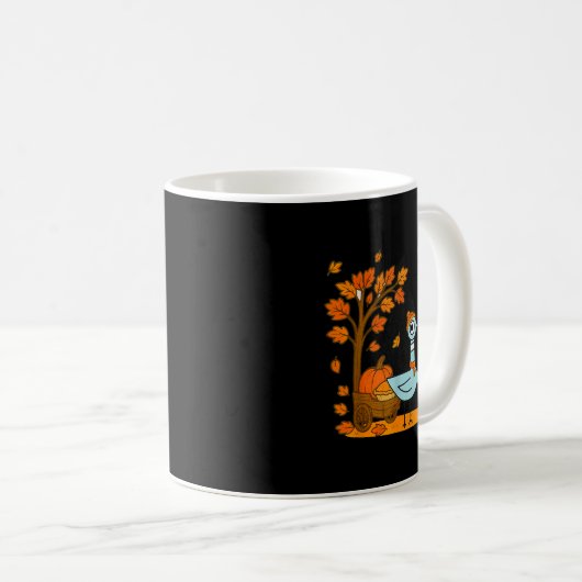 Oh, Hello Fall Geon Autumn Pumpkin Season Teachers Kaffeetasse (VorderseiteRechts)
