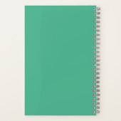 "Oh Hello There" Gelbe Labrador "Green Custom" Notizblock (Rückseite)