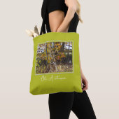Oh! Herbst. Tote Tasche (Von Nahem)