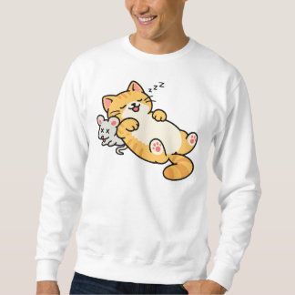 Oh Herrgott, er tritt auf Ingwer Sweatshirt