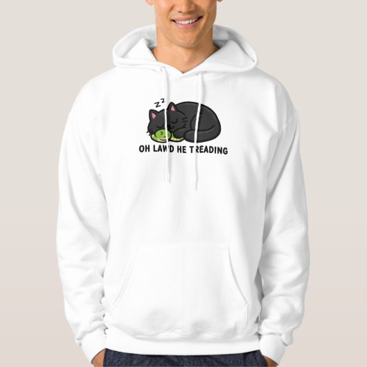 Oh Herrgott Er Tritt Hoodie (Vorderseite)